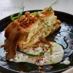Русский курник с цыпленком и соусом из вешенок - Русское Подворье в Суздале