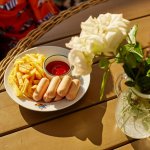 Картофель фри с сосисками - Русское Подворье в Суздале